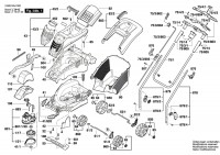 Bosch 3 600 HA4 102 Rotak 36 Lawnmower 230 V / Eu Spare Parts